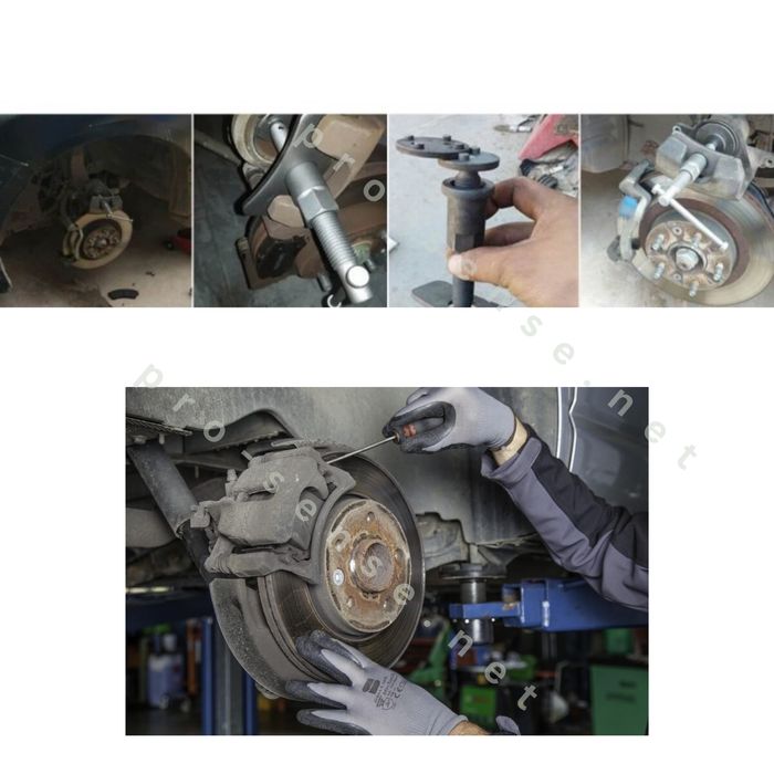 Комплект за дискови спирачки и накладки 21 части HAWEK