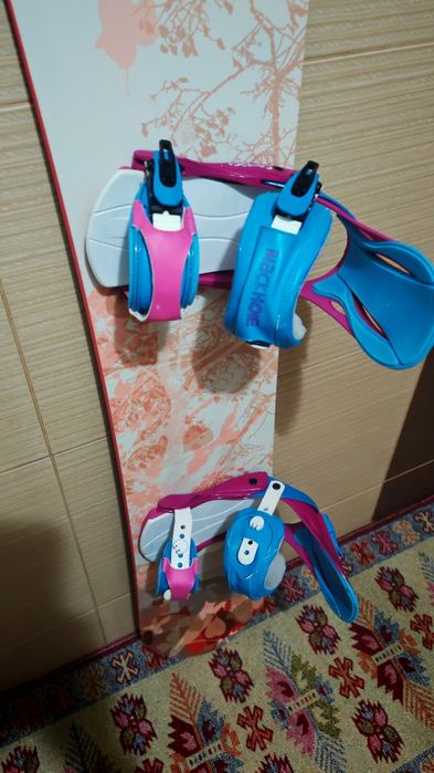 Placa snowboard 148 cm -legaturi boots burton