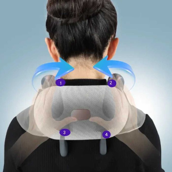 Продавам 4D шиацу масажор за врат и рамене-Therapio.