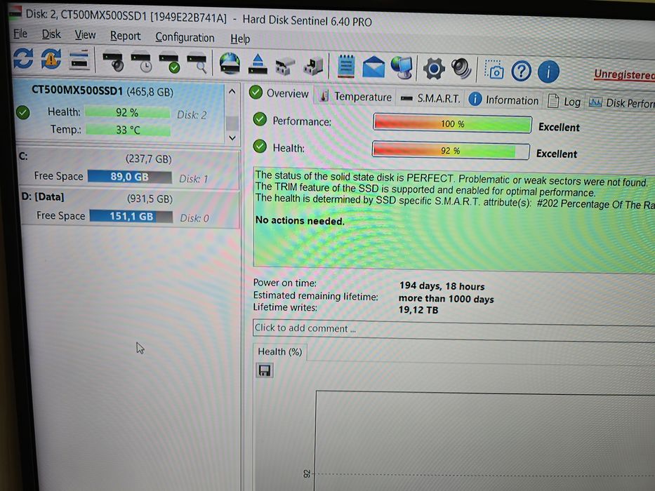 SSD 500GB Micron Crucial MX500 Sata 2.5"