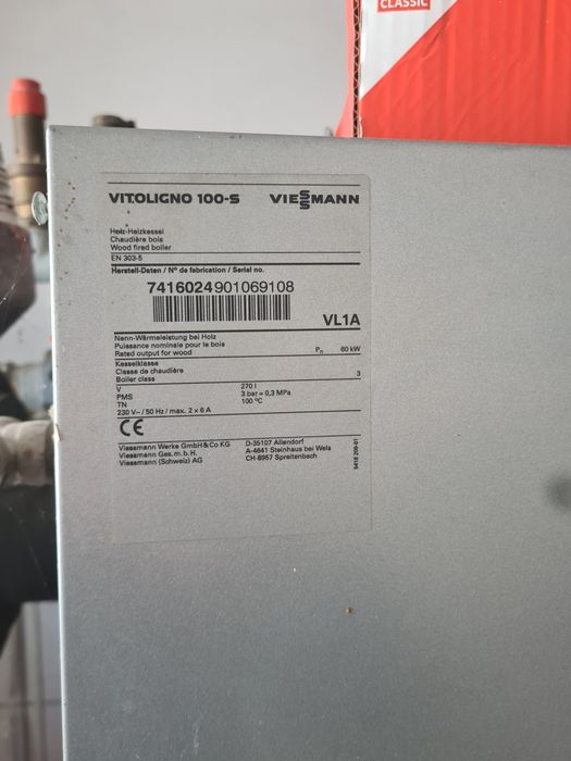 Centrală Wiessmann 60Kw