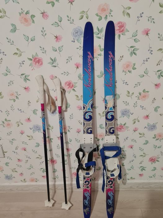 Детские лыжи, для начинающих  лыжников!