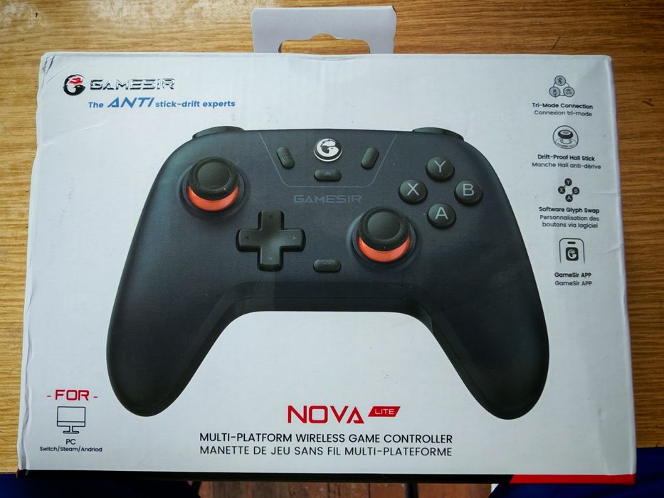 GameSir Nova Lite Wireless Controller – Мултиплатформен безжичен джойстик