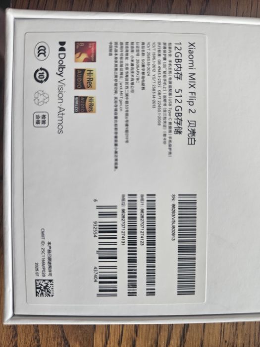 Xiaomi MIX Flip 2 , 512GB