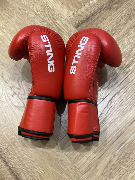 Перчатки sting красные оригинал