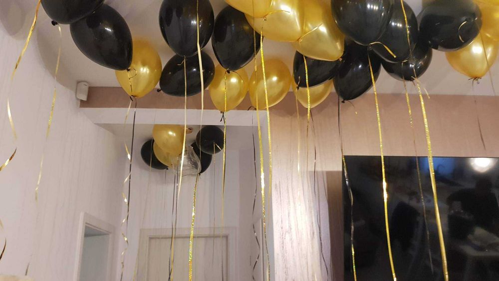 Umflam și livram baloane cu heliu