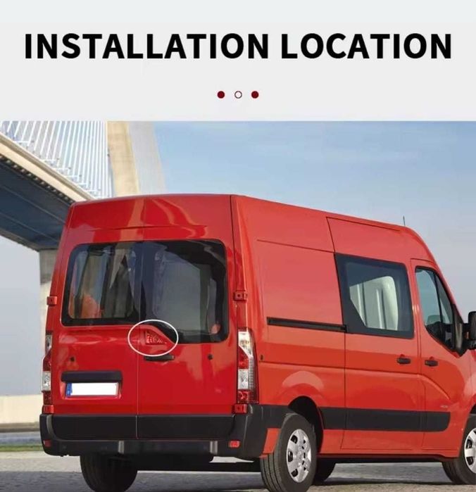 Camera Marsarier Dedicata Nissan NV400 Renault Megane Master3 Opel Movano