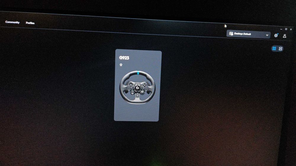 Volan Logitech G923 + Schimbator Logitech