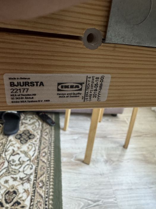 Стол раздвижной от Икеа