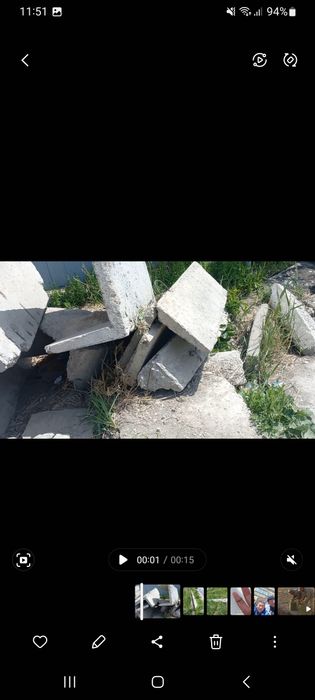 Бетоны арычные, плоские