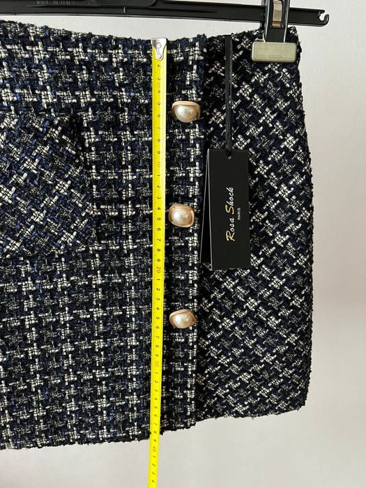 Твидовая юбка шорты