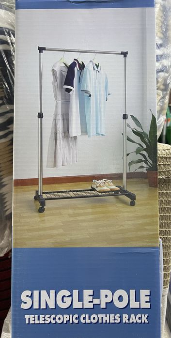 Напольная вешалка для гардероба