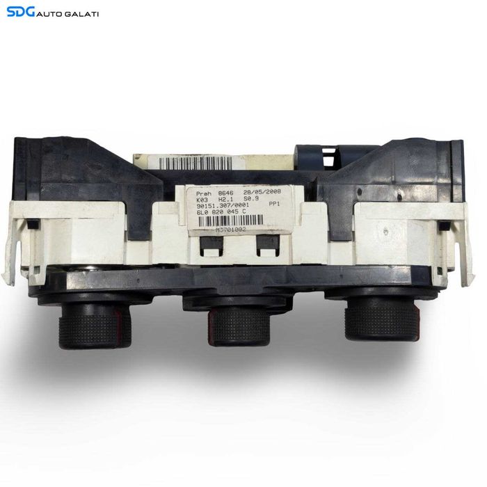 Panou Comanda AC Clima Climatronic Aer Conditionat Seat Ibiza 3 2002 - 2009 Cod 6L0820045C [LR2559]