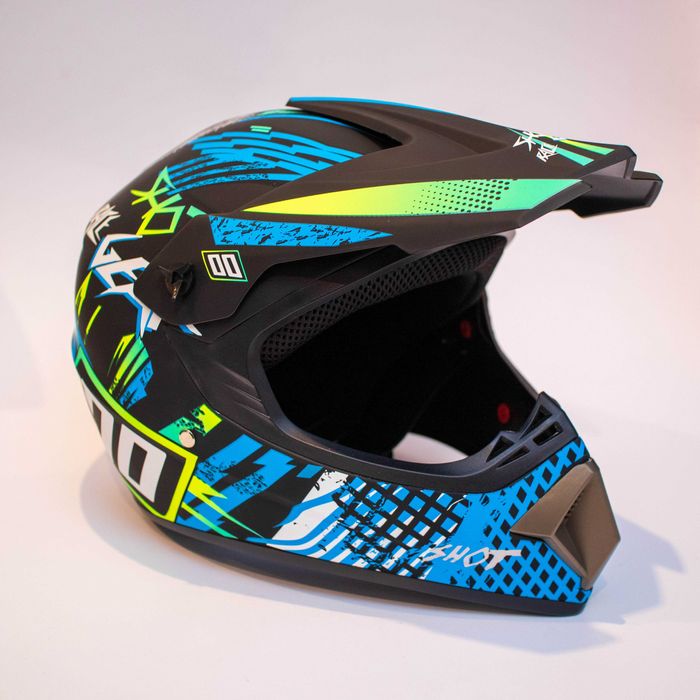 Каска подходяща за мотокрос , планински велосипед , ел. тротинетка