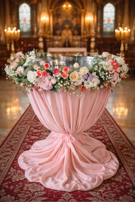 Aranjament Botez Cristelniță Biserică