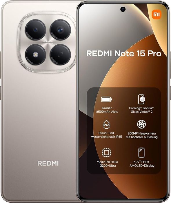 Yangi Redmi Note 15 Pro 8/256GB Global. Garantiya! Dostavka!.