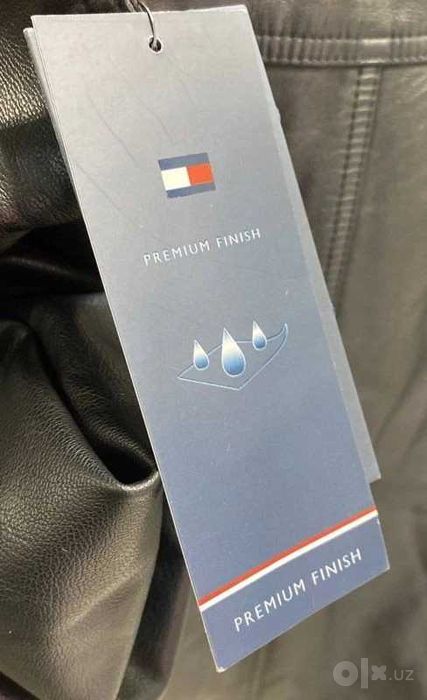 Мужская кожаная куртка Tommy Hilfiger L