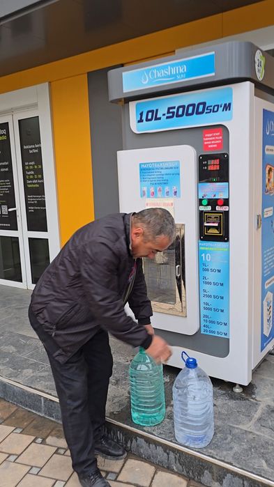 Suv filtr apparat vending aparat