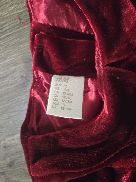 Set rochite craciun 12-18 luni