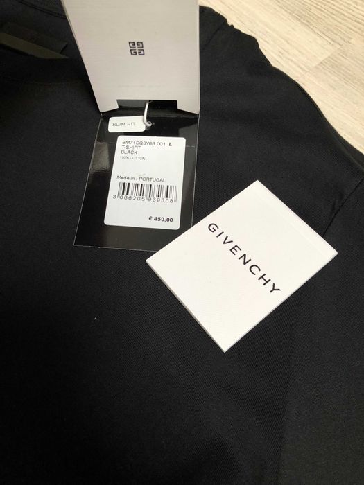 Givency tricou L-XL, autentic, retail 490 euro