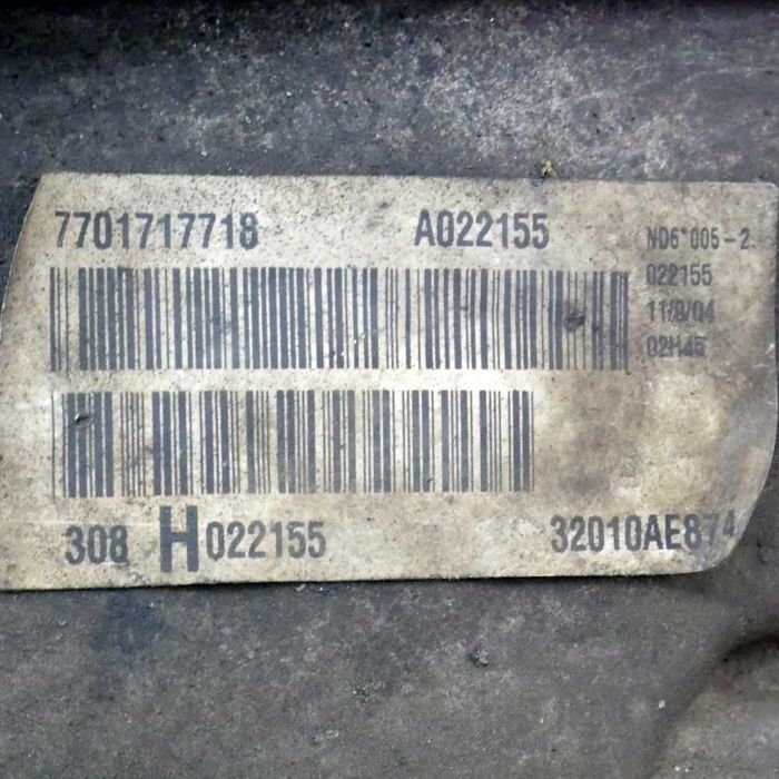 Петстепенна ръчна скоростна кутия Nissan Almera Tino (V10) ID: 158101