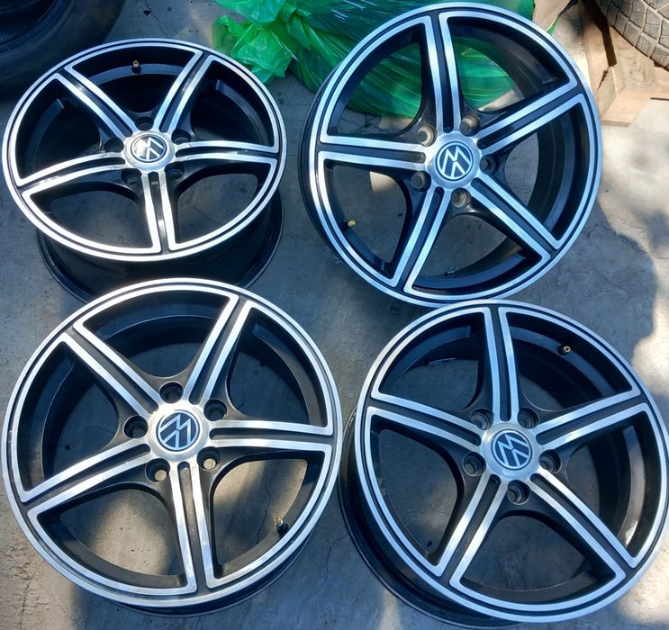 Set 4 jante aliaj r16 Volkswagen 5x112 Passat, Golf, Skoda Octavia, Audi preț 1300 lei setul