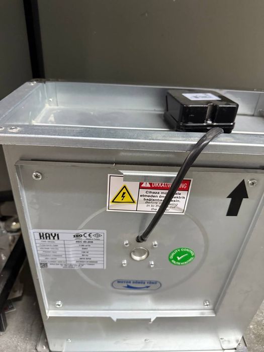 Кухонный канальный вытяжной вентилятор.  Гарантия - 12 месяцев