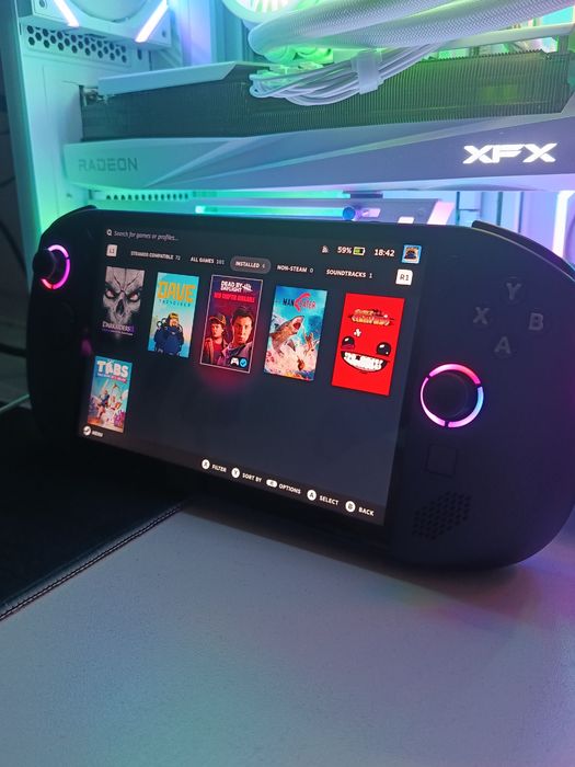 Consolă Lenovo legion go s cu SteamOs