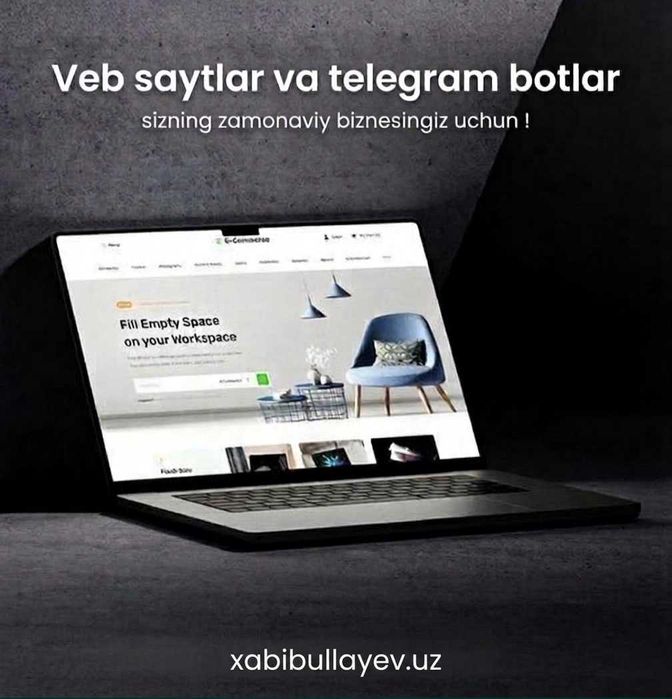 Professional Veb-sayt va Telegram Bot Yaratish Xizmatlari