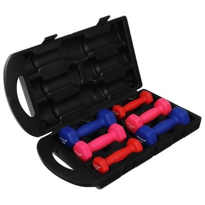 Гантел чемодан набор 1кг-1.5кг-2.5 кг