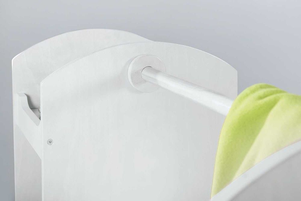 Детски щендер за дрехи с огледало и рафтове Roba Детски гардероб