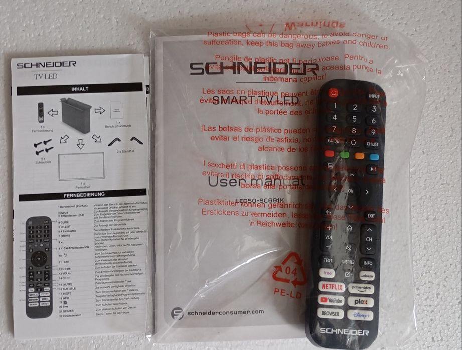 Televizor Smart Tv Led Schneider