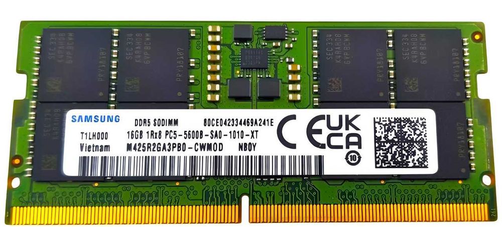 Memorie RAM laptop Samsung 16GB DDR5 5600MHz SODIMM
