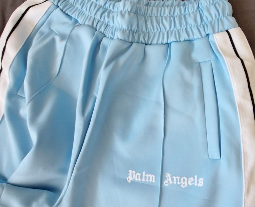 Pantaloni scurti Palm Angels - Albastru deschis - Marimea L  Noi, cu etichetă