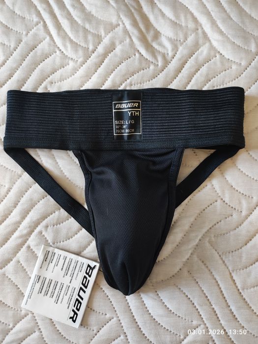 Продаю новую хоккейную ракушку Bauer. Размер YTH / Large