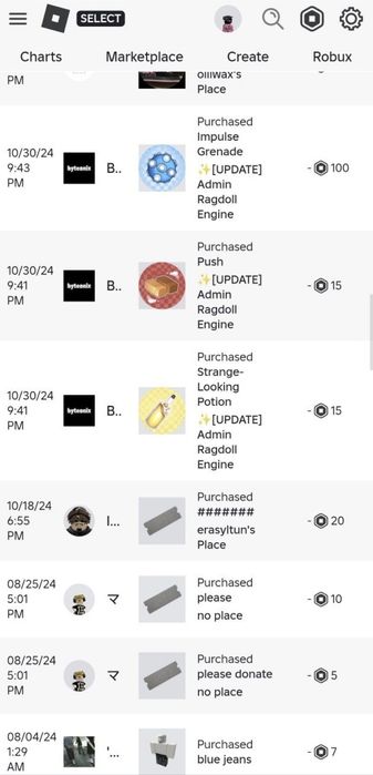 Продается аккаунт Roblox.