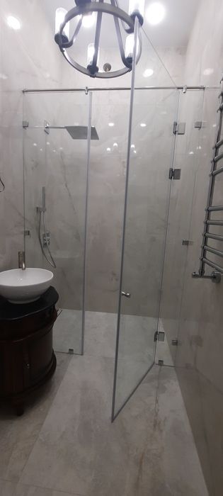 Стеклянный душевый кабины,  душ кабиналар