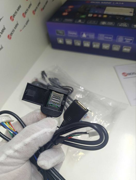 Android Manitor BOS A14 Android14 Multimedia – 8GB/128GB, Sim Kartaliy