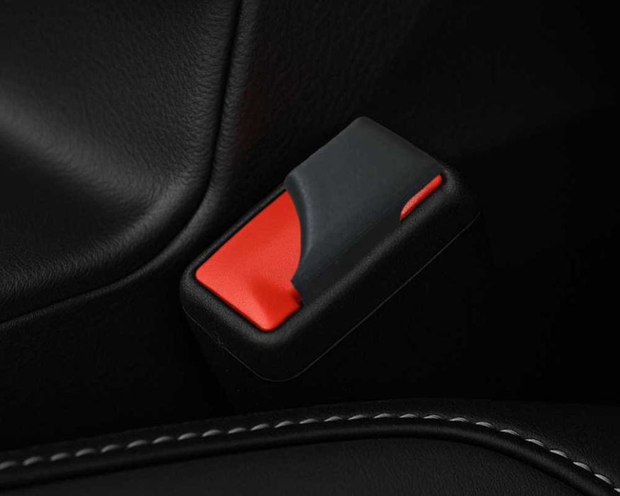 Adaptor (blocare) centura alarma masina, cu logo auto, poze reale
