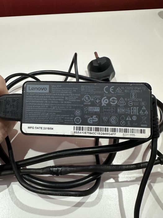 Incarcator Laptop Lenovo usb C 45 W Alimentator