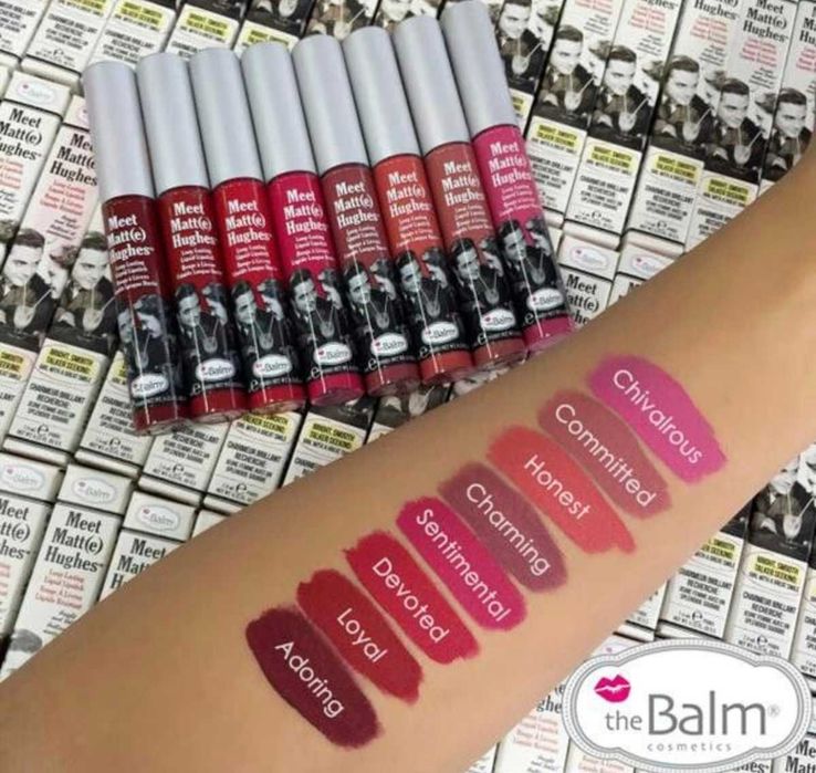 Дълготрайни червила theBalm Meet Matte