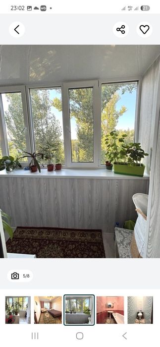 Продам двух комнатную квартиру