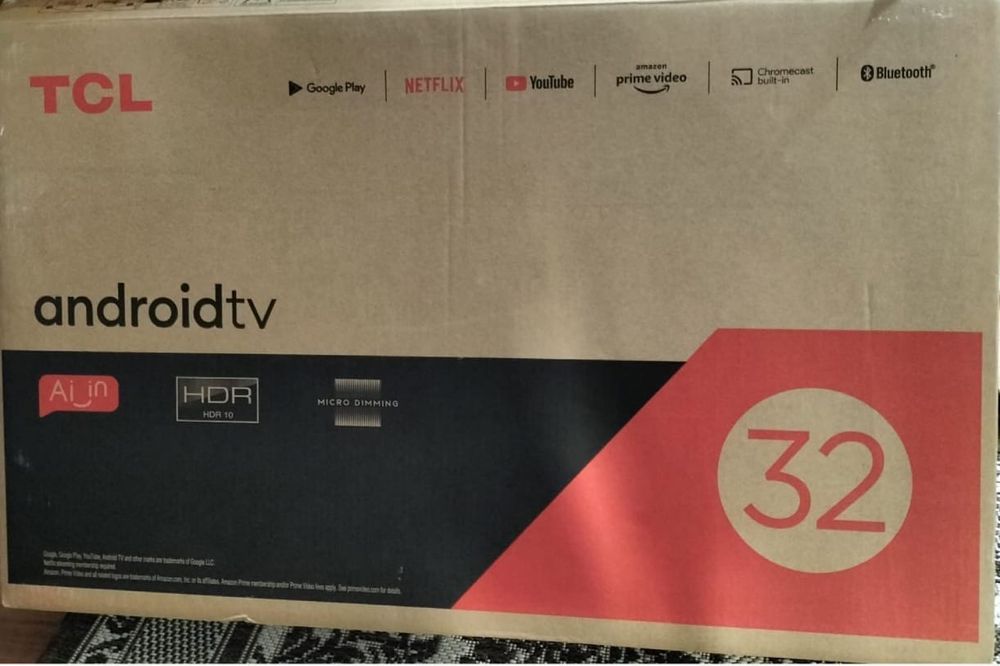 Смарт телевизор TCL 81 см smart tv WiFi YouTube