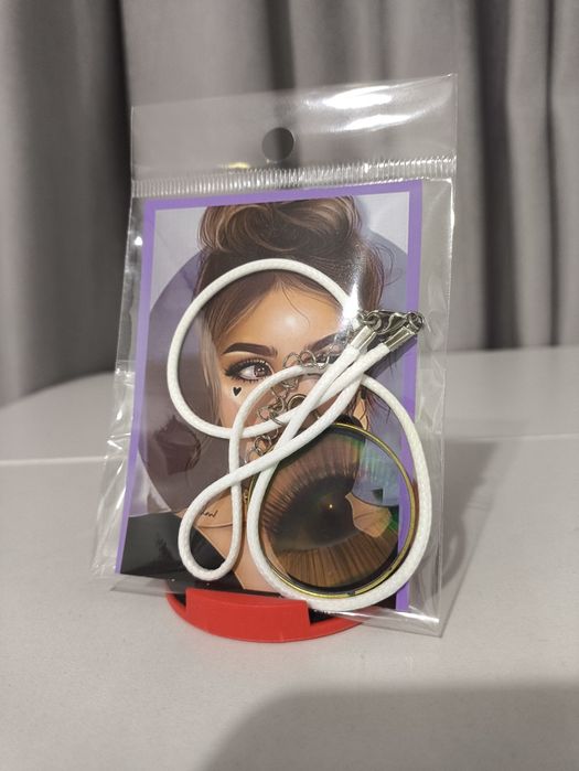 Кулон глаз голография из девяностых