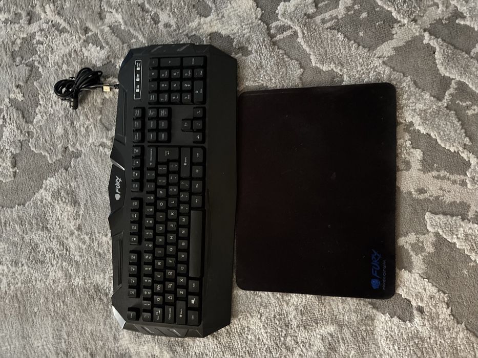 Set Tastatura & Mousepad Gaming Fury Spitfire