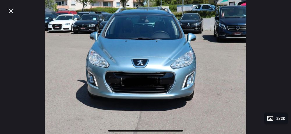 Vând mașină cu 7 locuri Peugeot 308SW