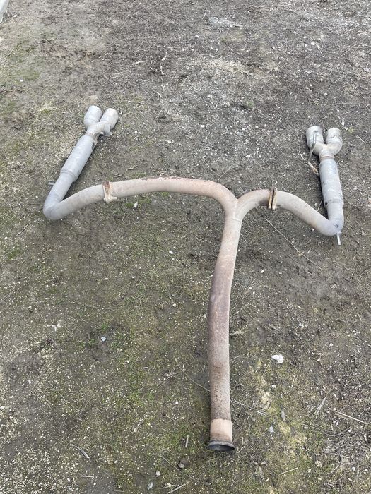 Раздвоенный выхлоп на ленд крузер 200