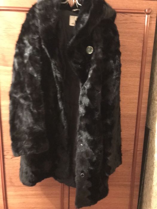 Шуба норка (из кусков)