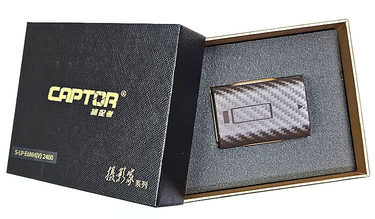 CAPTOR S-LP-E6NH(V) Battery
2400mAH 
Aʼlo sifat
Canon EOS6D 70D 80D