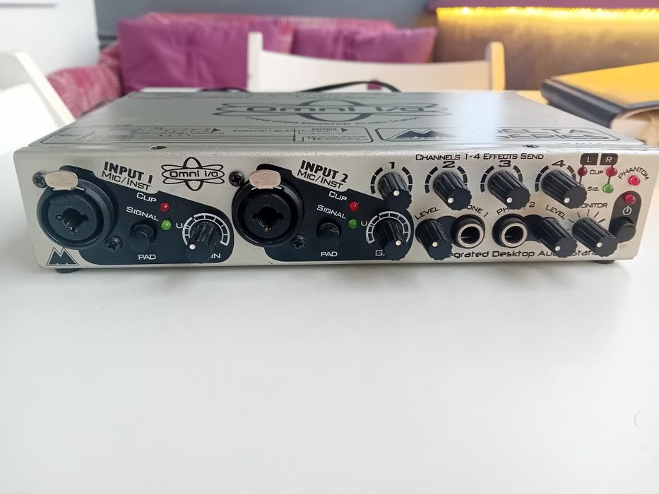Preamplificator mixer  M-audio OMNI I/O